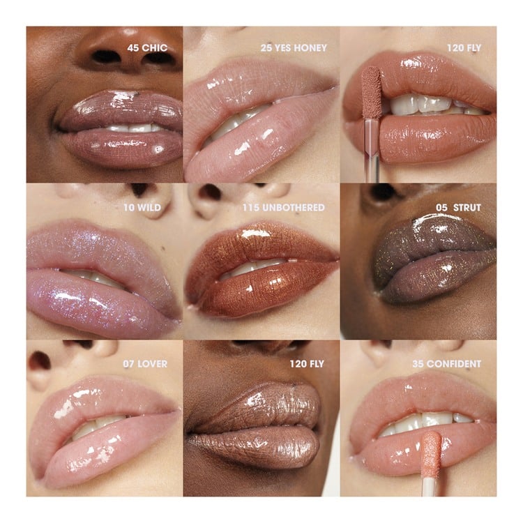 Glossed Lip Gloss • 10 Wild (Glitter Finish)