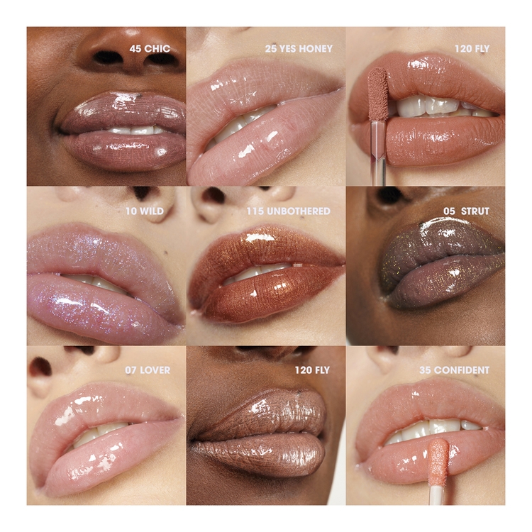 Glossed Lip Gloss • 100 Busy (Pure Finish)