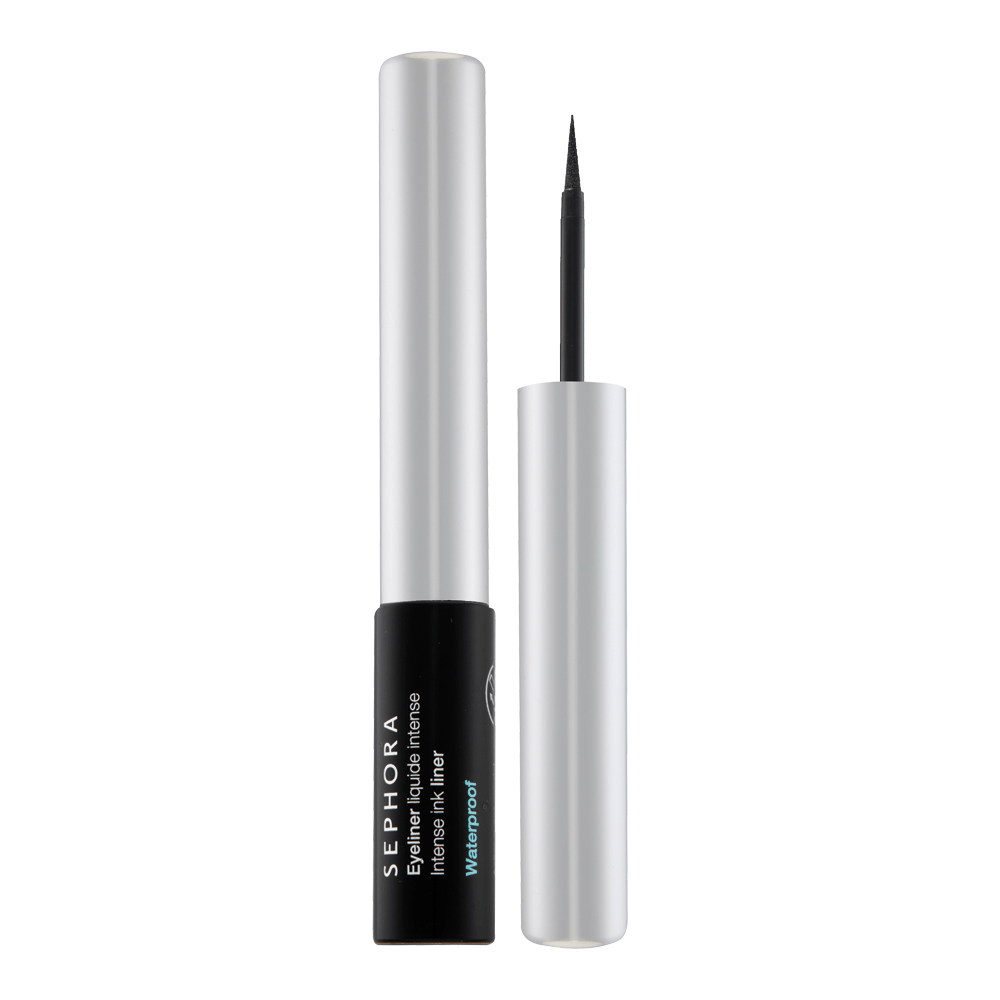 Intense Ink Waterproof Liquid Eyeliner • 01 Satin Deep Black