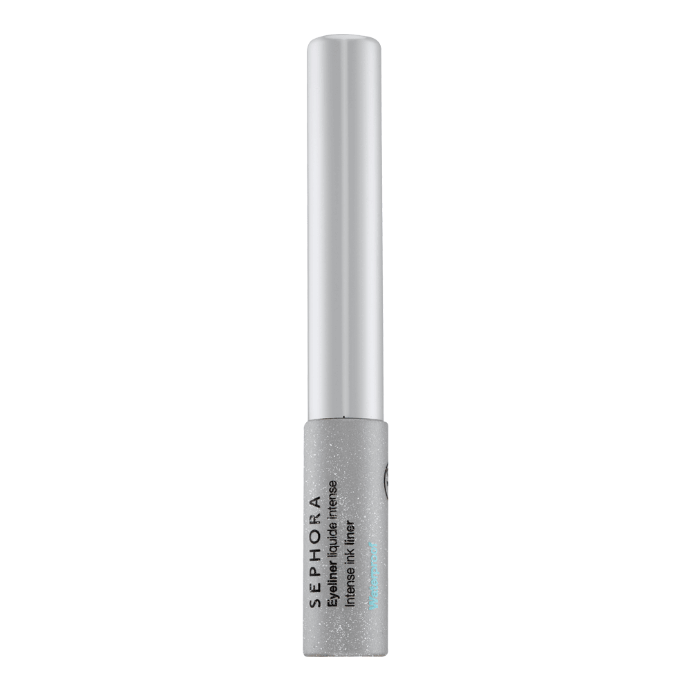 Intense Ink Waterproof Liquid Eyeliner • 14 Metallic Royal Silver