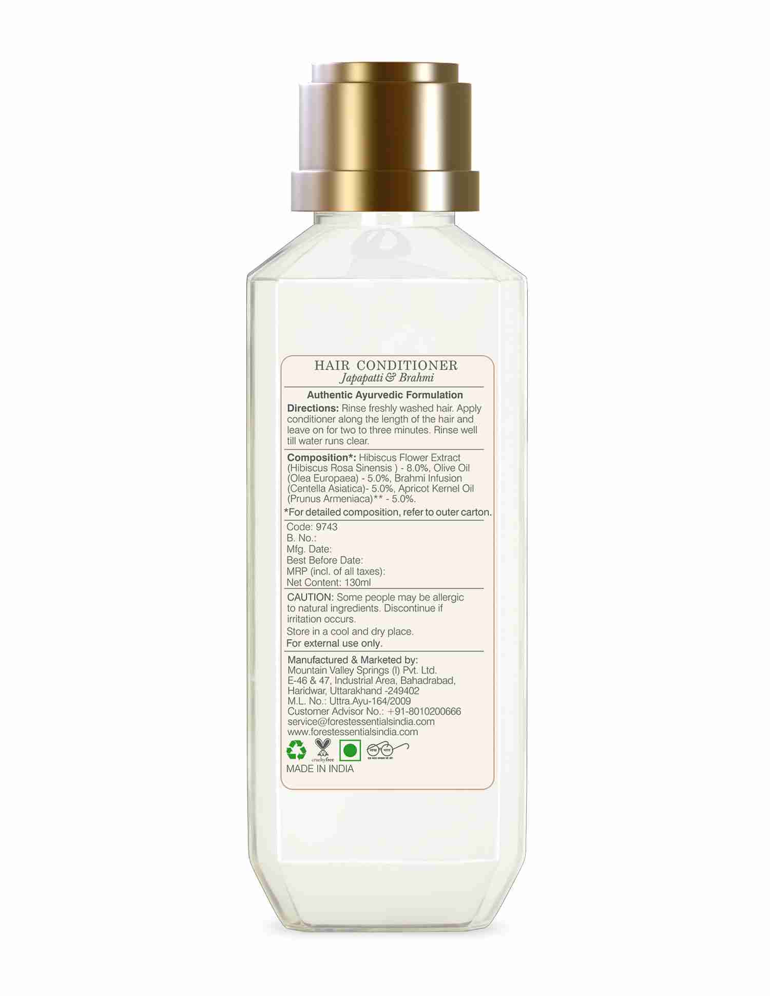 Hair Conditioner • Japapatti & Brahmi