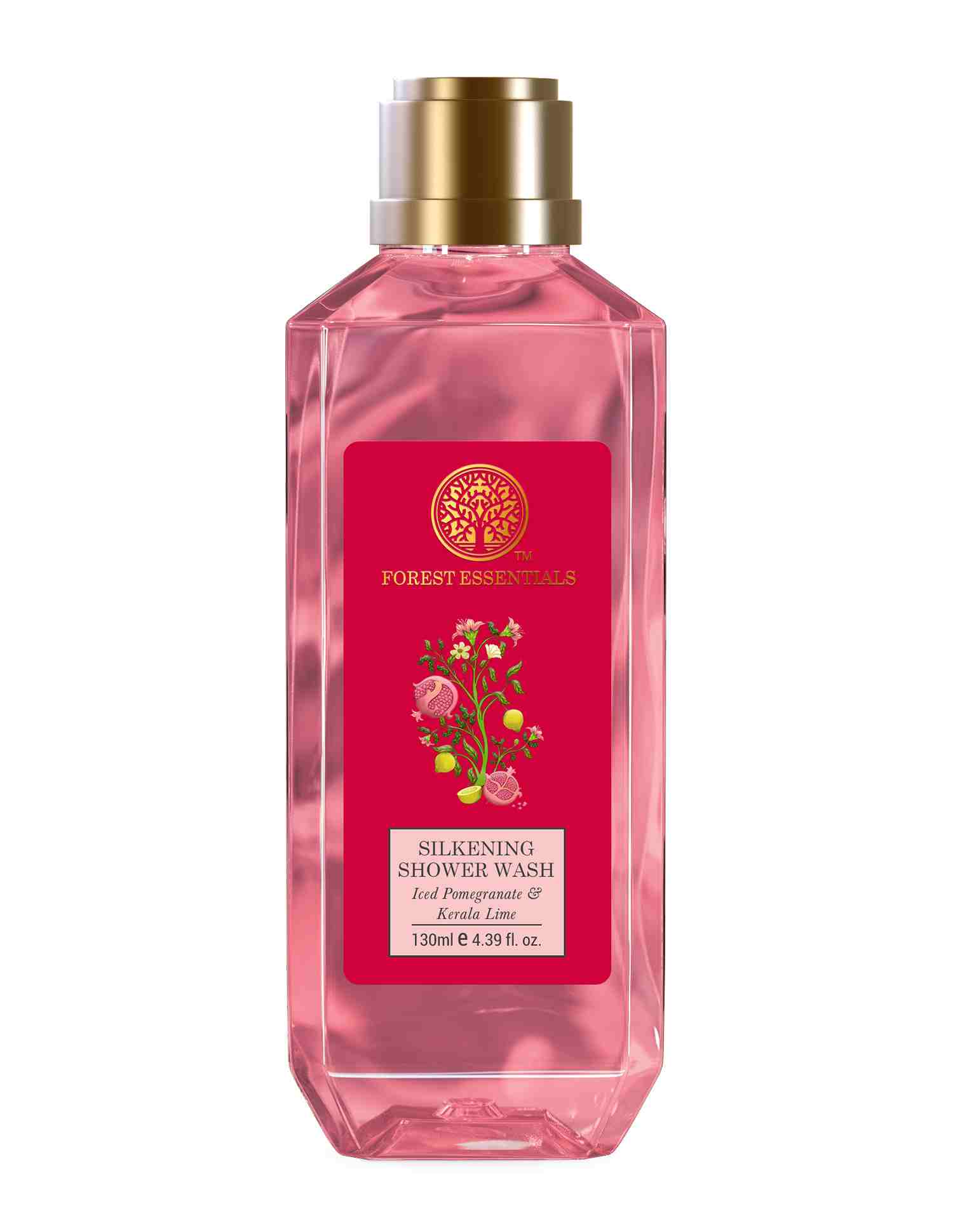 Silkening Shower Wash • Iced Pomegranate And Kerala Lime