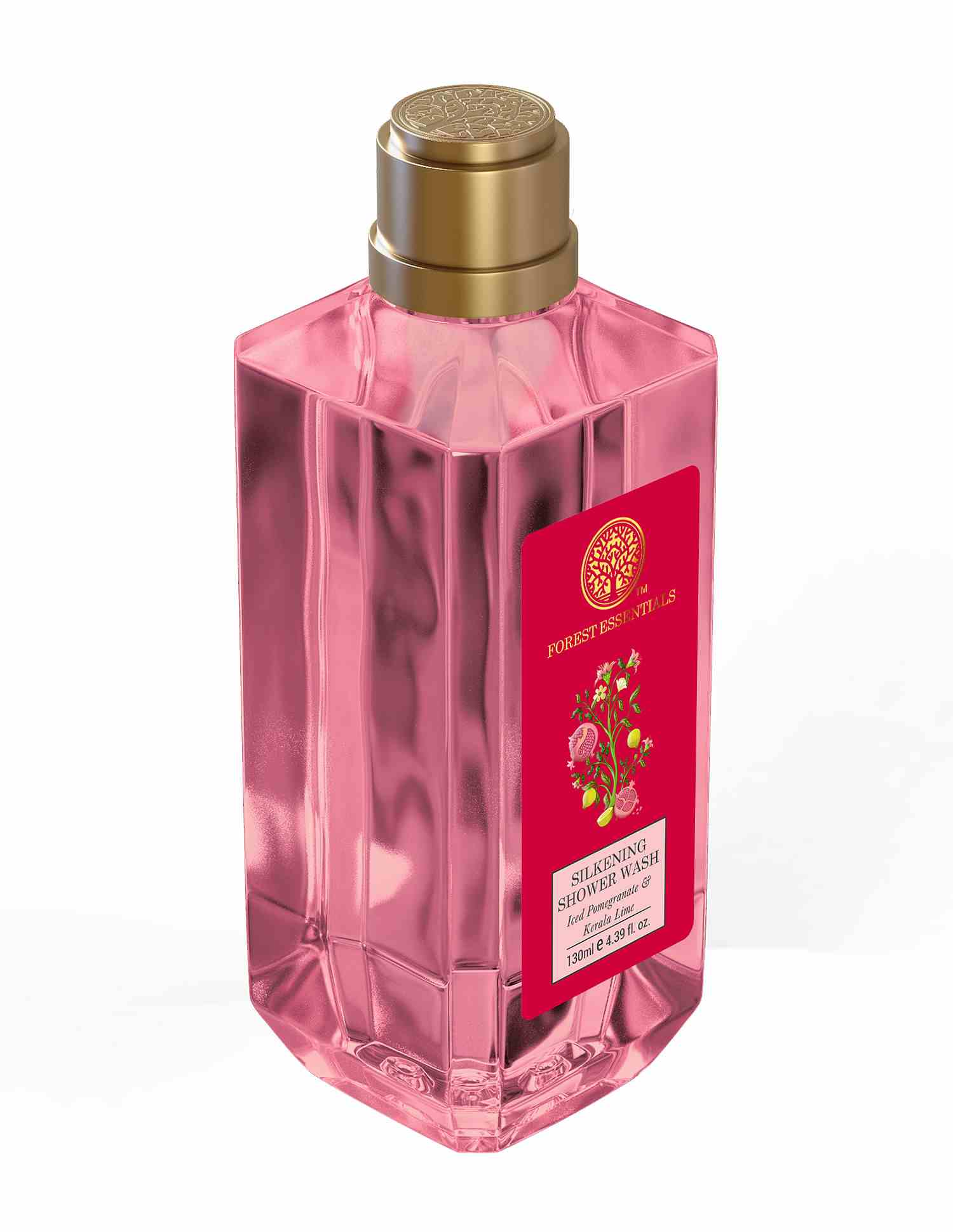 Silkening Shower Wash • Iced Pomegranate And Kerala Lime