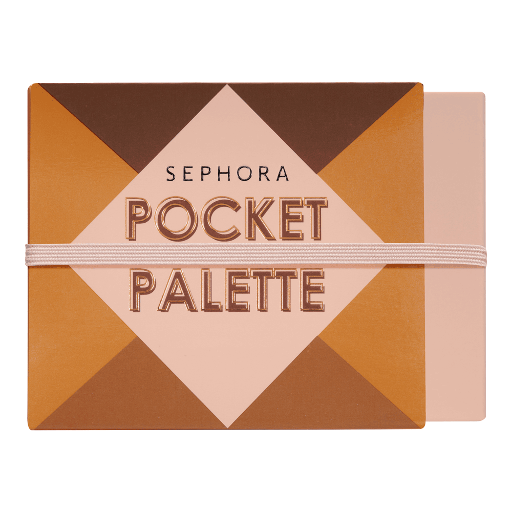 Mini Pocket Eyeshadow Palette • Warm Brown