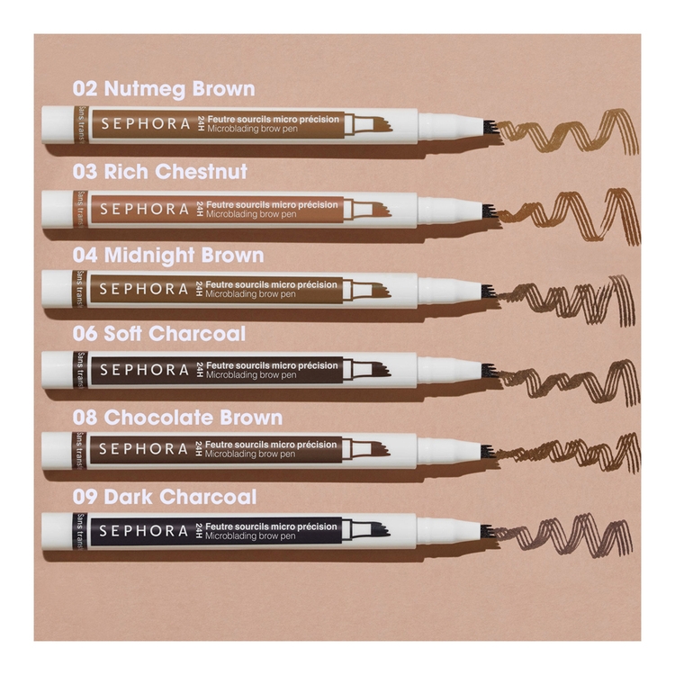 Microblading Effect Brow Pen • 04 Midnight Brown