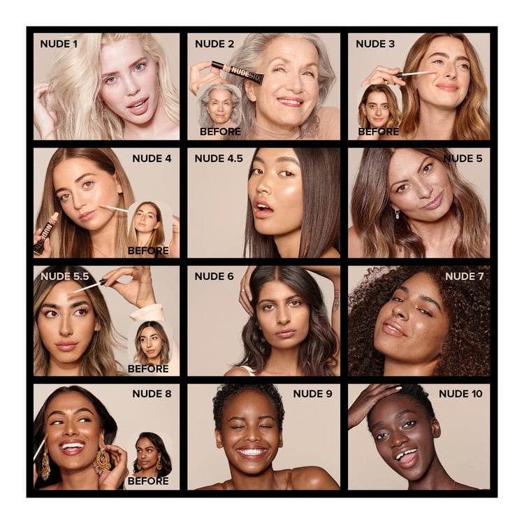 Nudefix Cream Concealer • Nude 9 - Deep Neutral