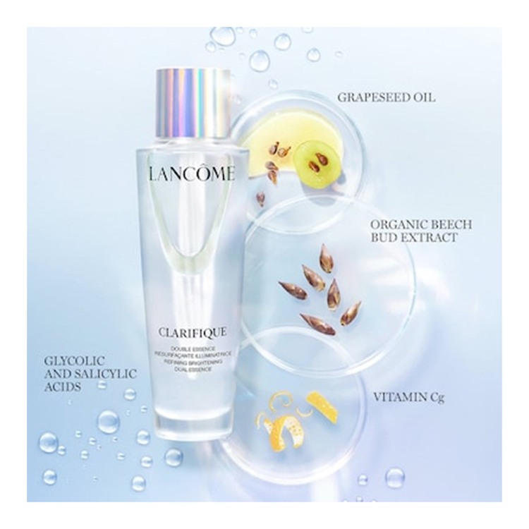 Clarifique Exfoliating & Hydrating Dual Essence with Glycolic Acid • 250ml