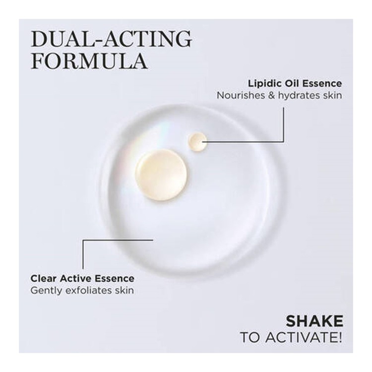 Clarifique Exfoliating & Hydrating Dual Essence with Glycolic Acid • 250ml