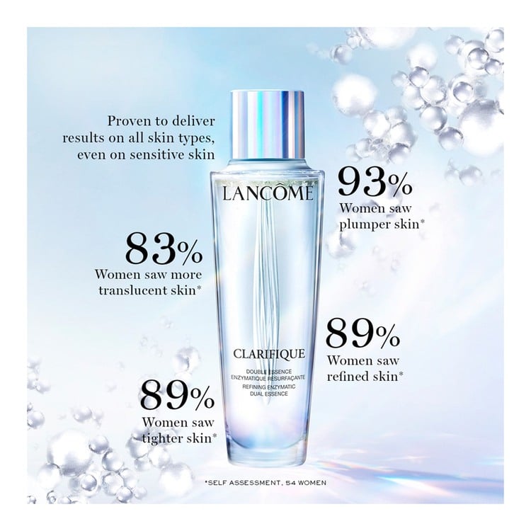 Clarifique Exfoliating & Hydrating Dual Essence with Glycolic Acid • 250ml