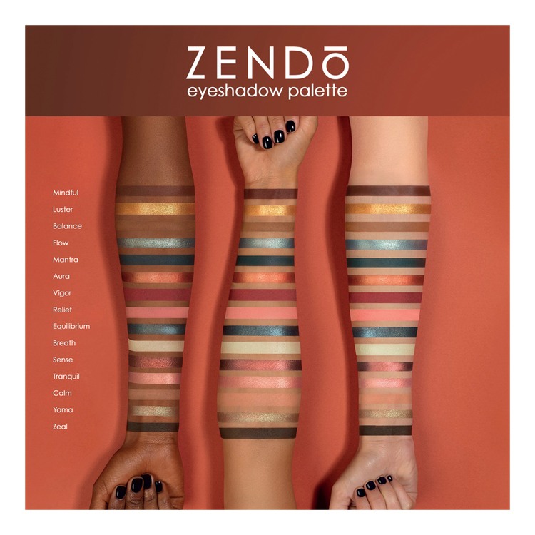 Zendo Eyeshadows Palette • 19.25g