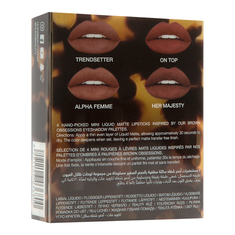 Brown Liquid Matte Minis Lipstick Set