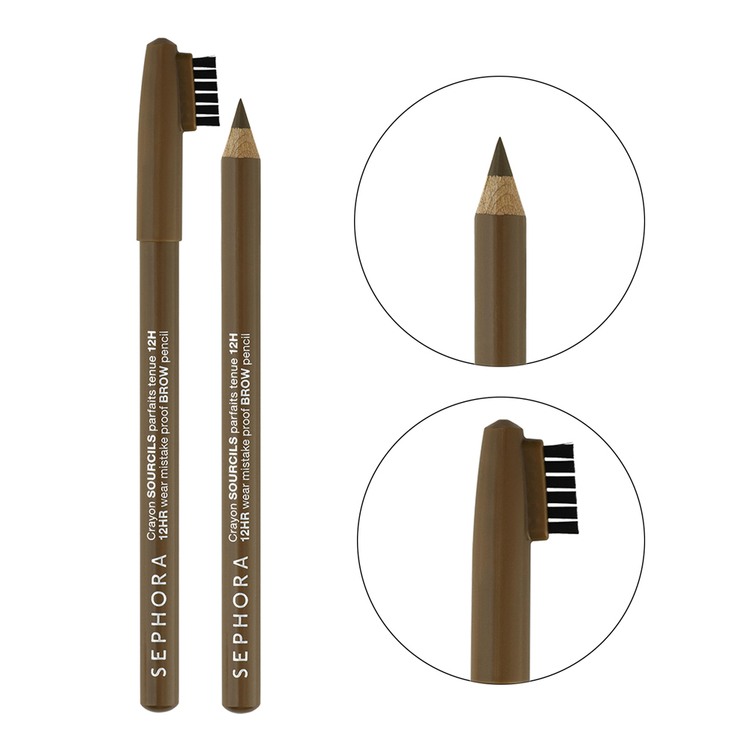 12H Wear Mistake Proof Brow Pencil • 04 Midnight Brown