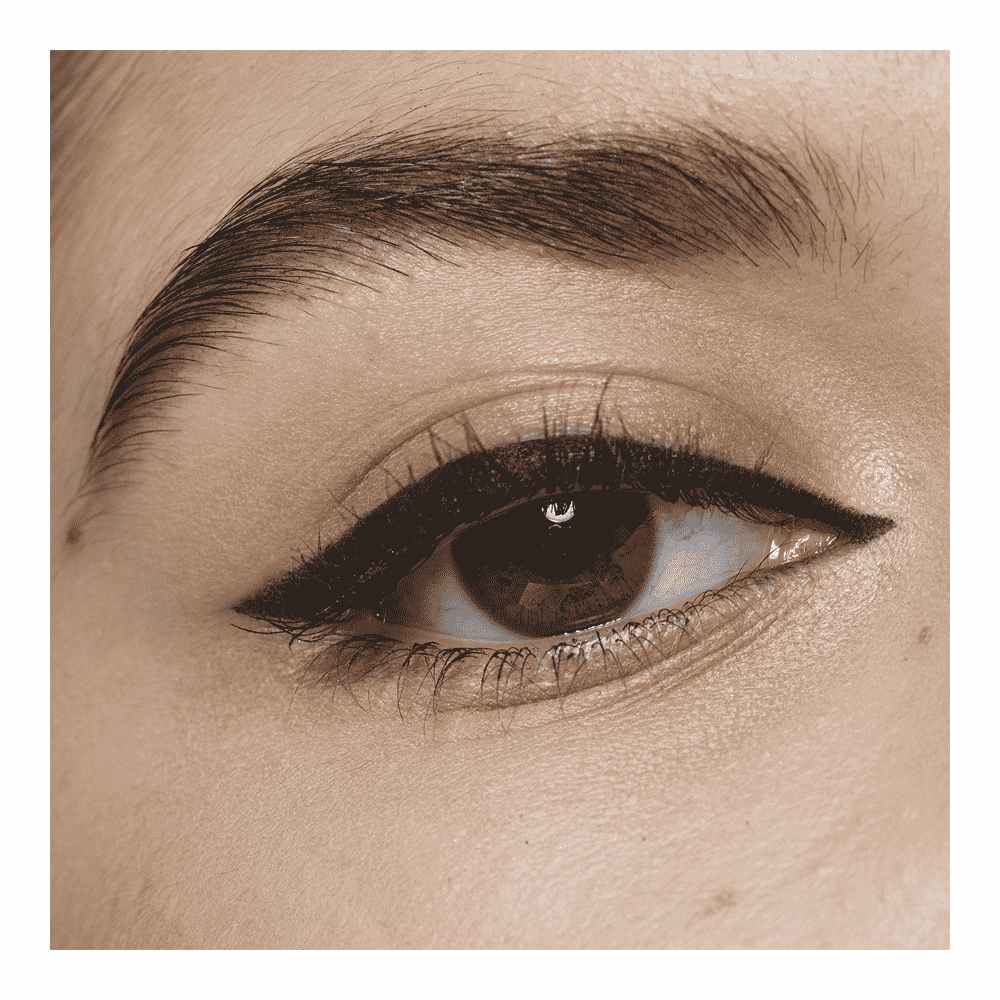12H Colorful Contour Eye Pencil Waterproof Eyeliner • 01 Black Lace (Matte)