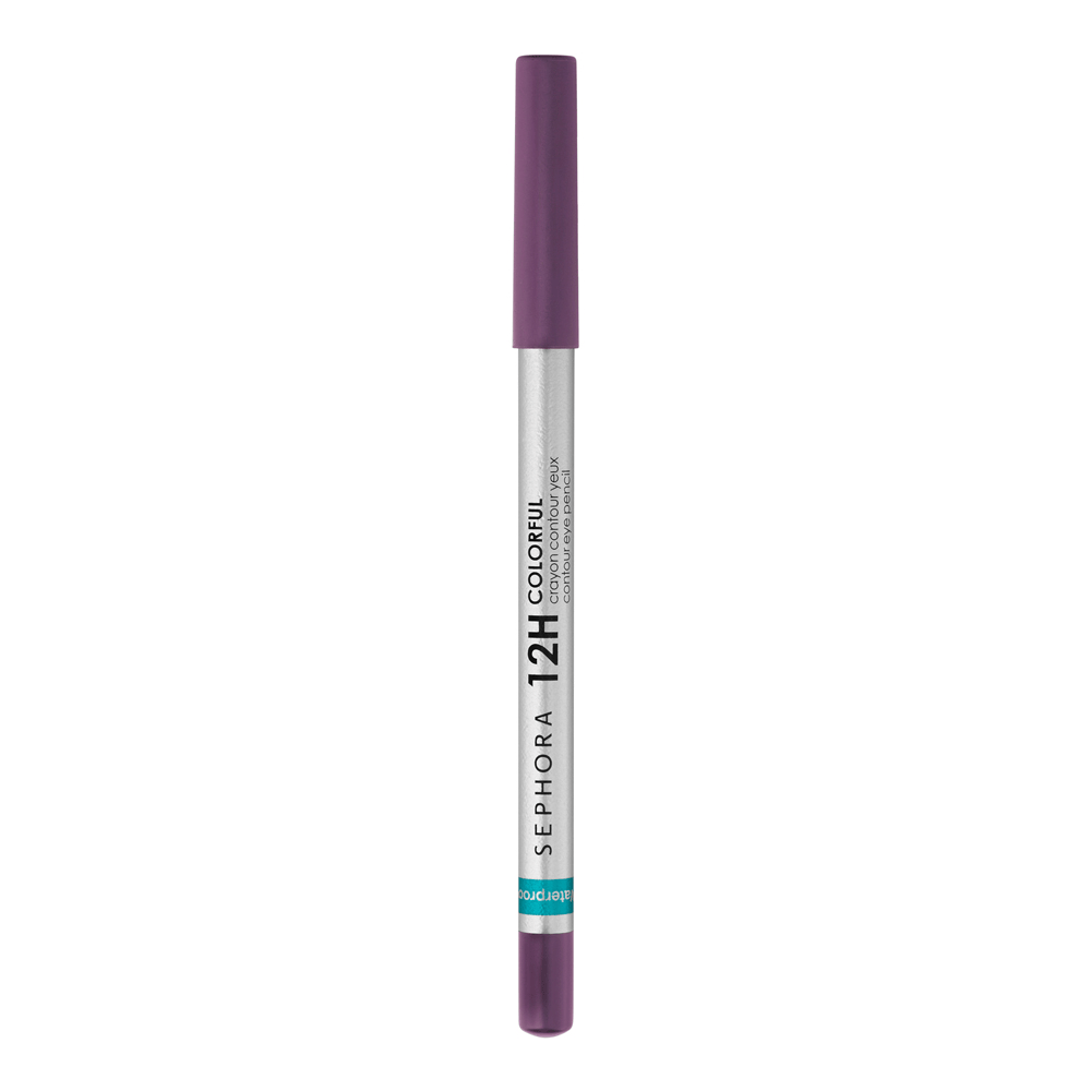 12H Colorful Contour Eye Pencil Waterproof Eyeliner • 55 Purple Illusion (Matte)