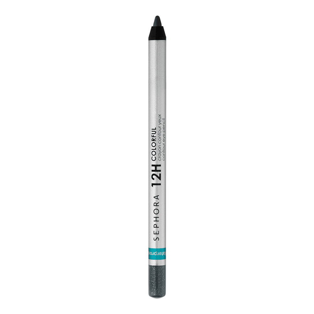 12H Colorful Contour Eye Pencil Waterproof Eyeliner • 48 Midnight Blue (Glitter)