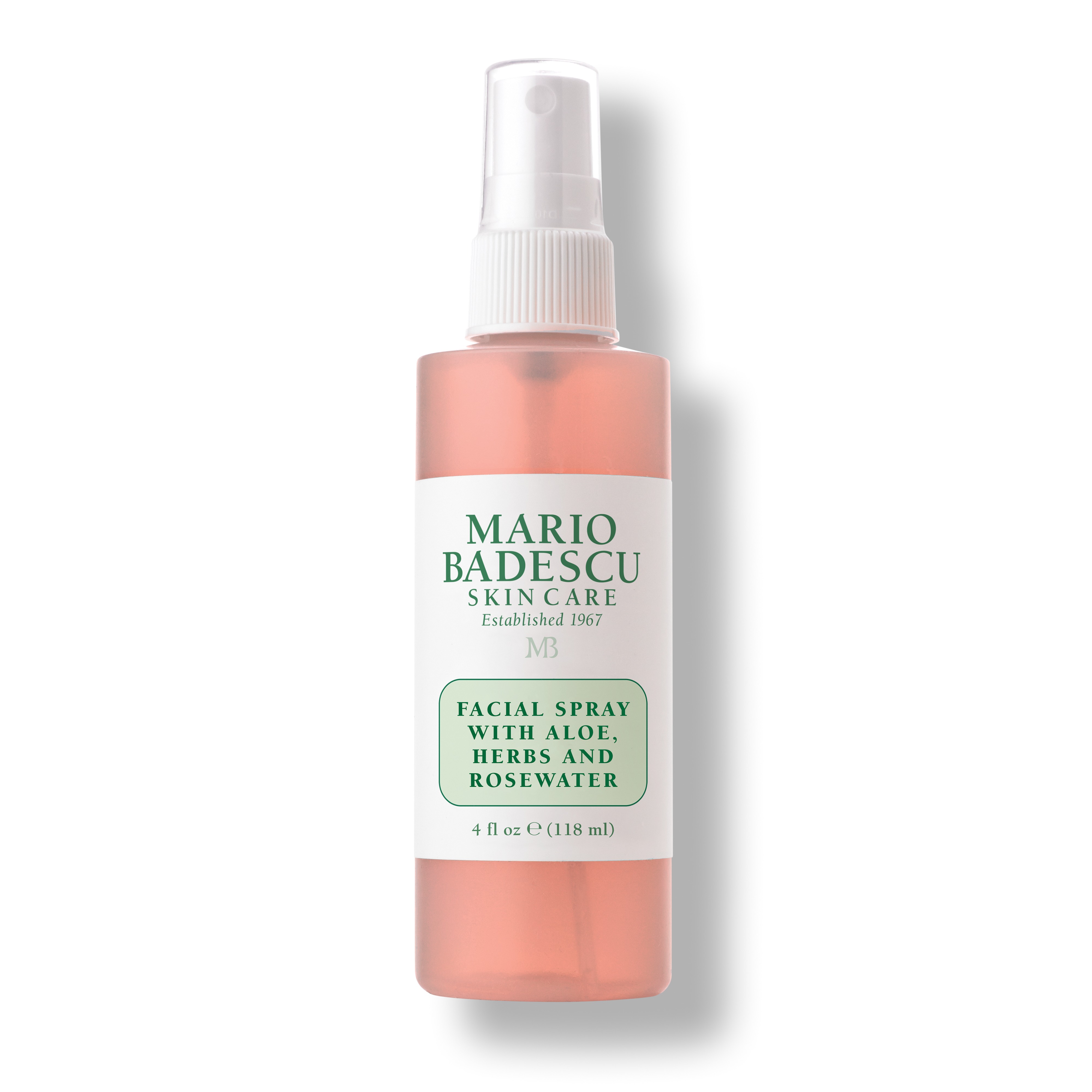 Facial Spray With Aloe, Herbs and Rosewater • 118ml