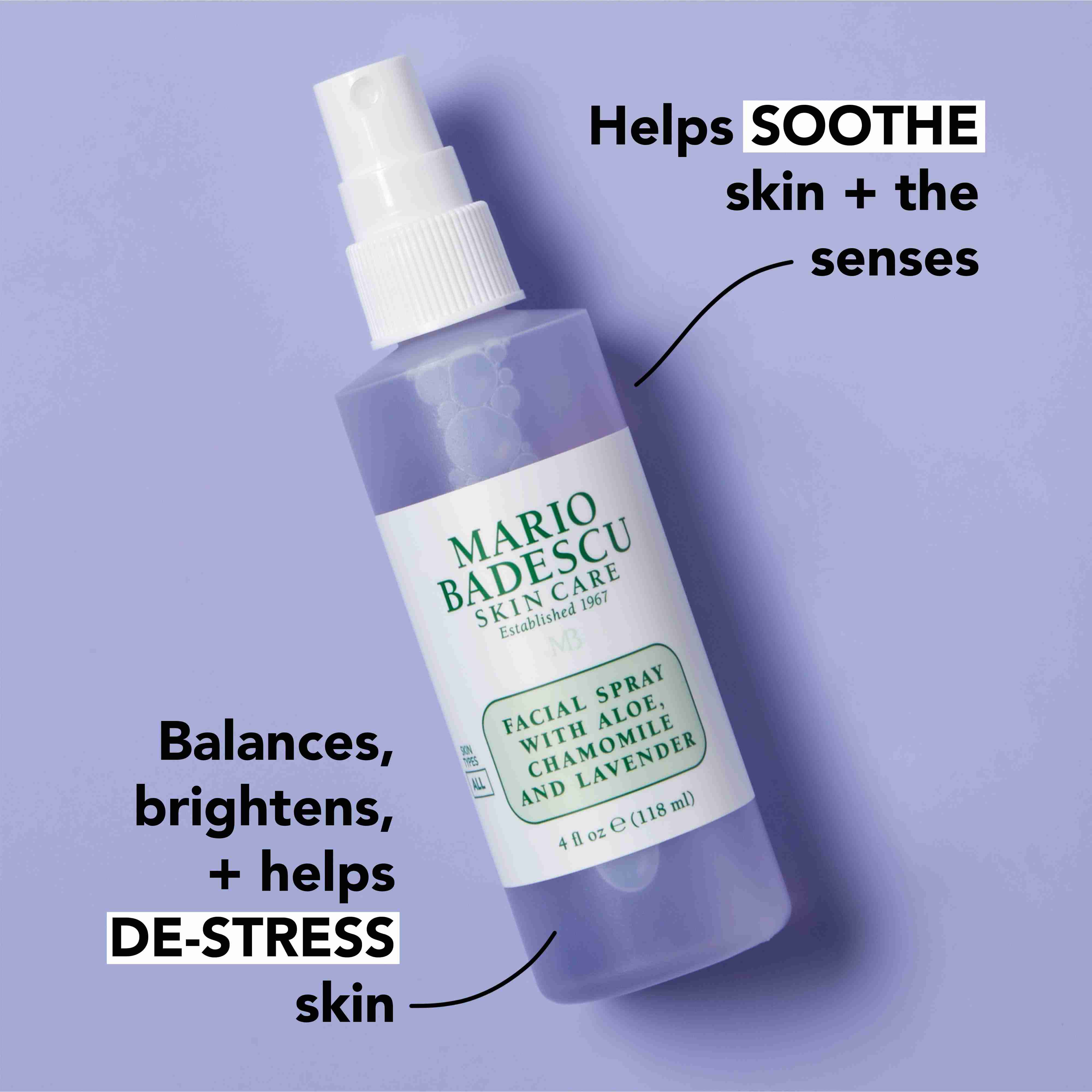 Facial Spray With Aloe, Chamomile And Lavender