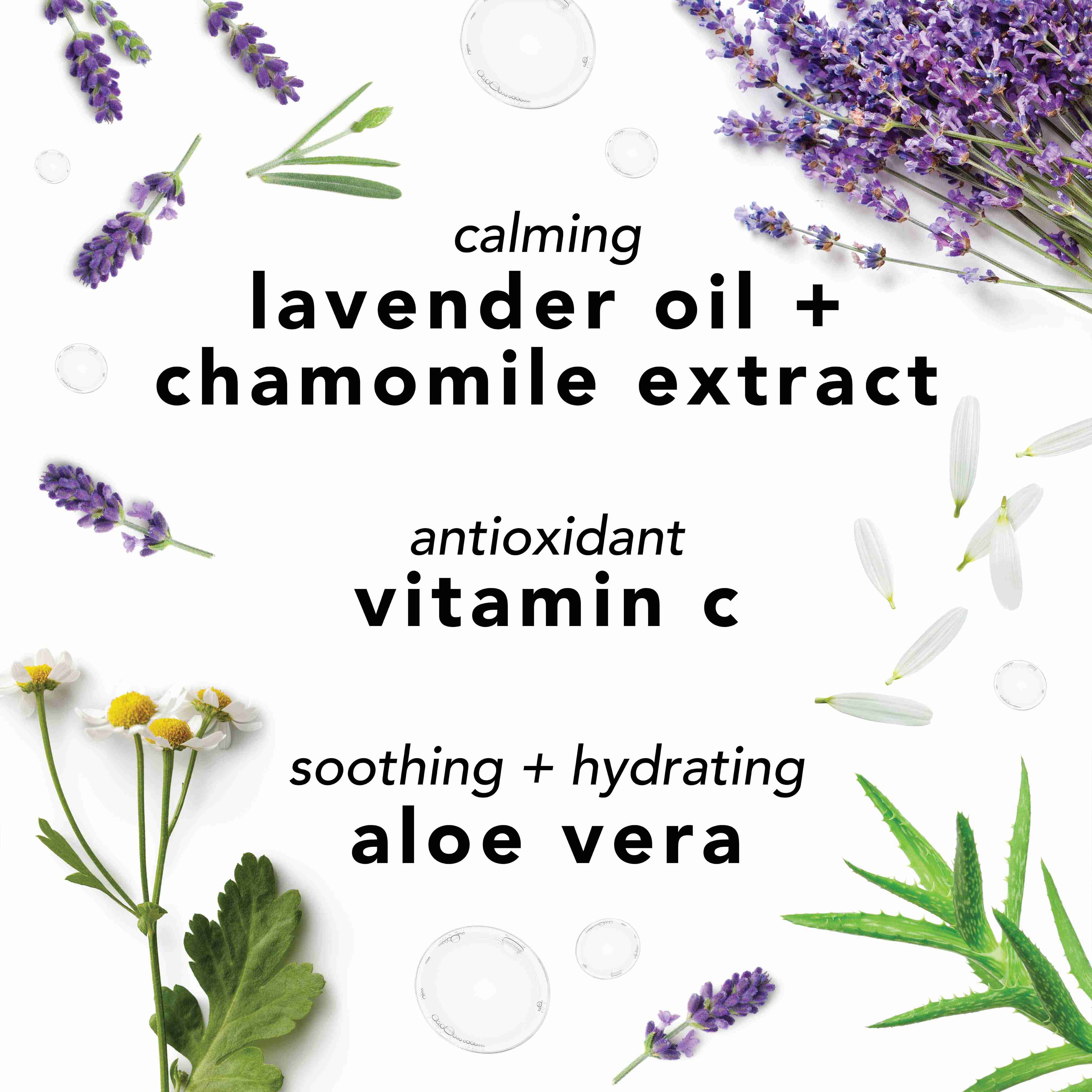 Facial Spray With Aloe, Chamomile And Lavender