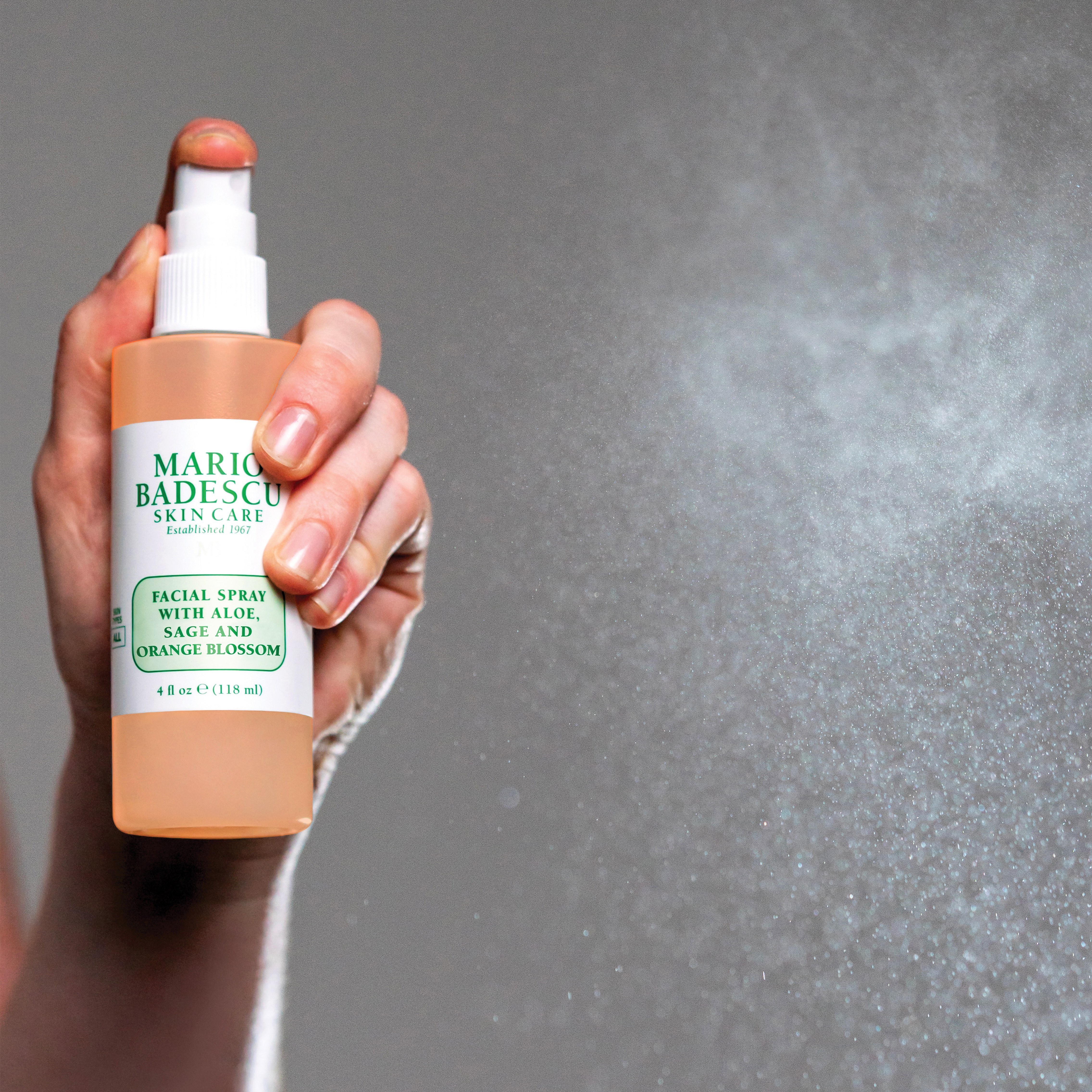 Facial Spray With Aloe Sage And Orange Blossom • 59ml