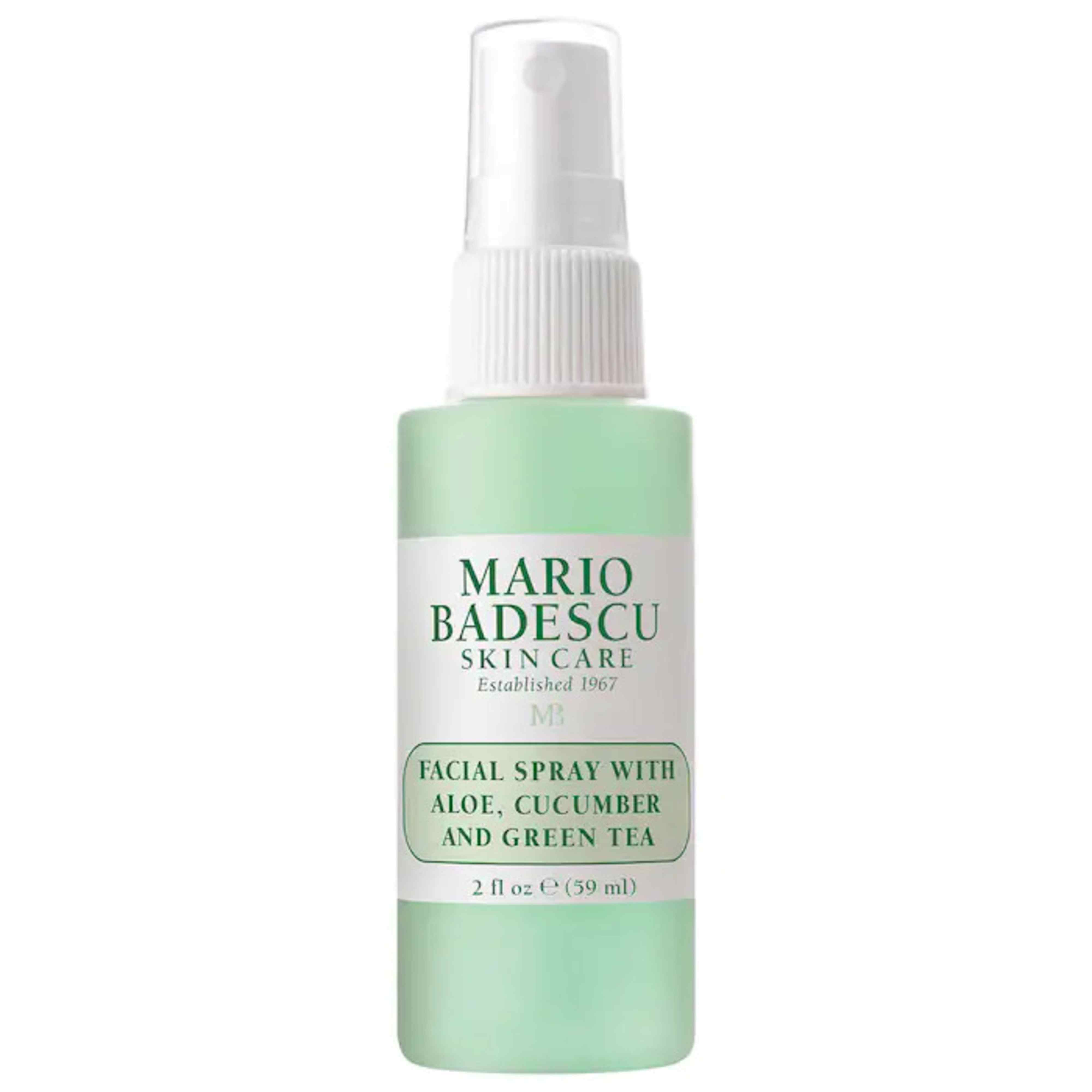 Facial Spray With Aloe Cucumber And Green Tea • 59ml