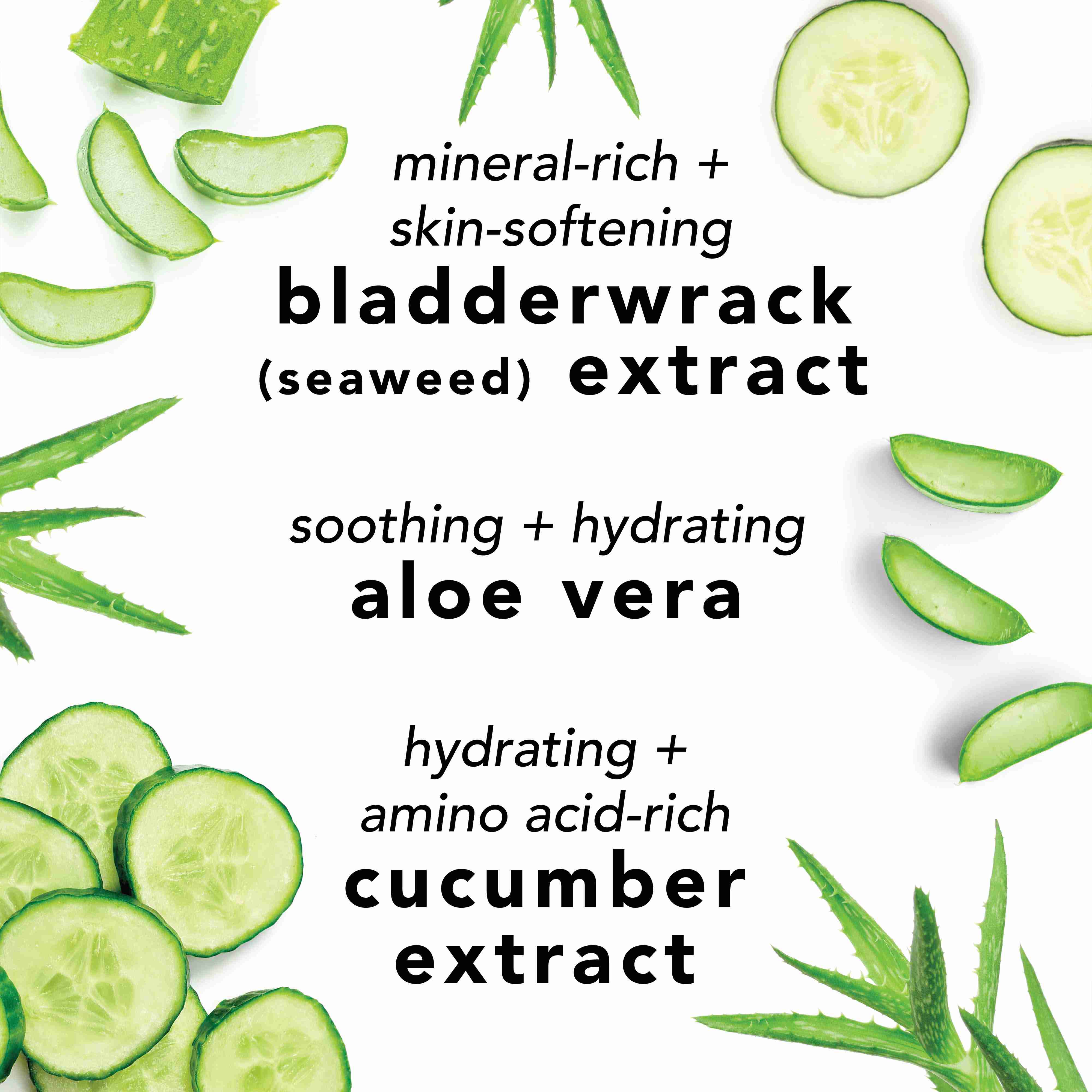 Facial Spray With Aloe Cucumber And Green Tea • 59ml
