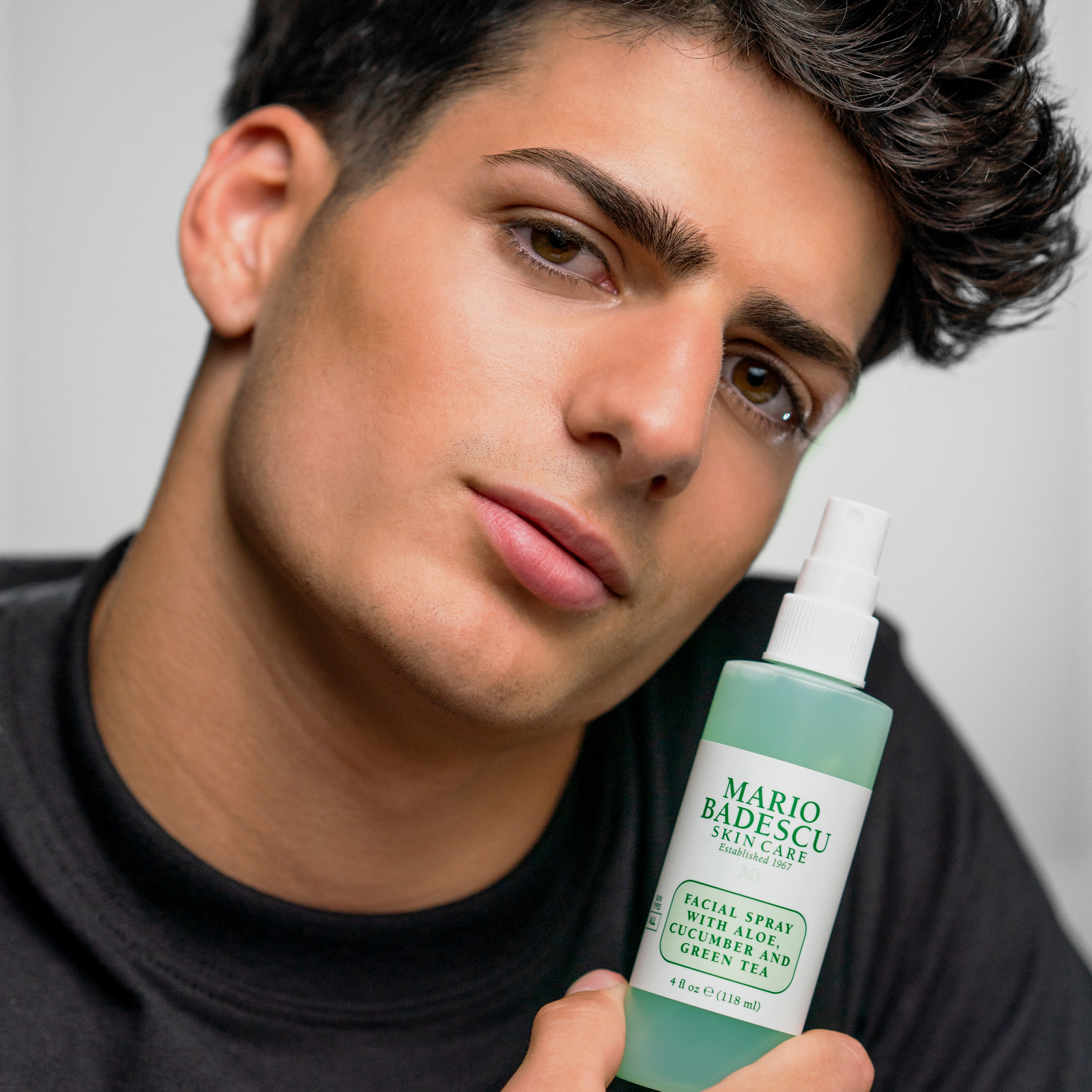 Facial Spray With Aloe Cucumber And Green Tea • 59ml