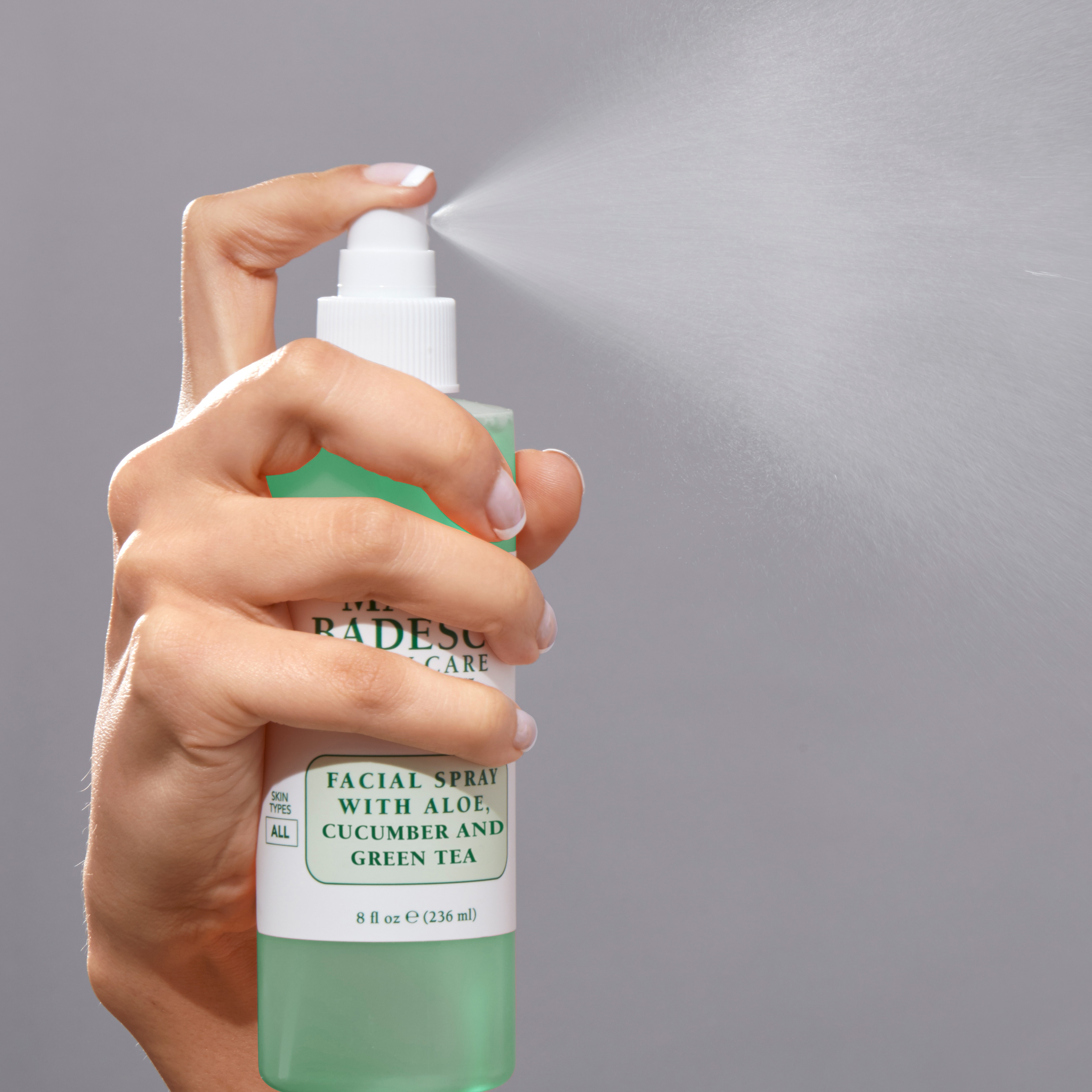 Facial Spray With Aloe Cucumber And Green Tea • 59ml