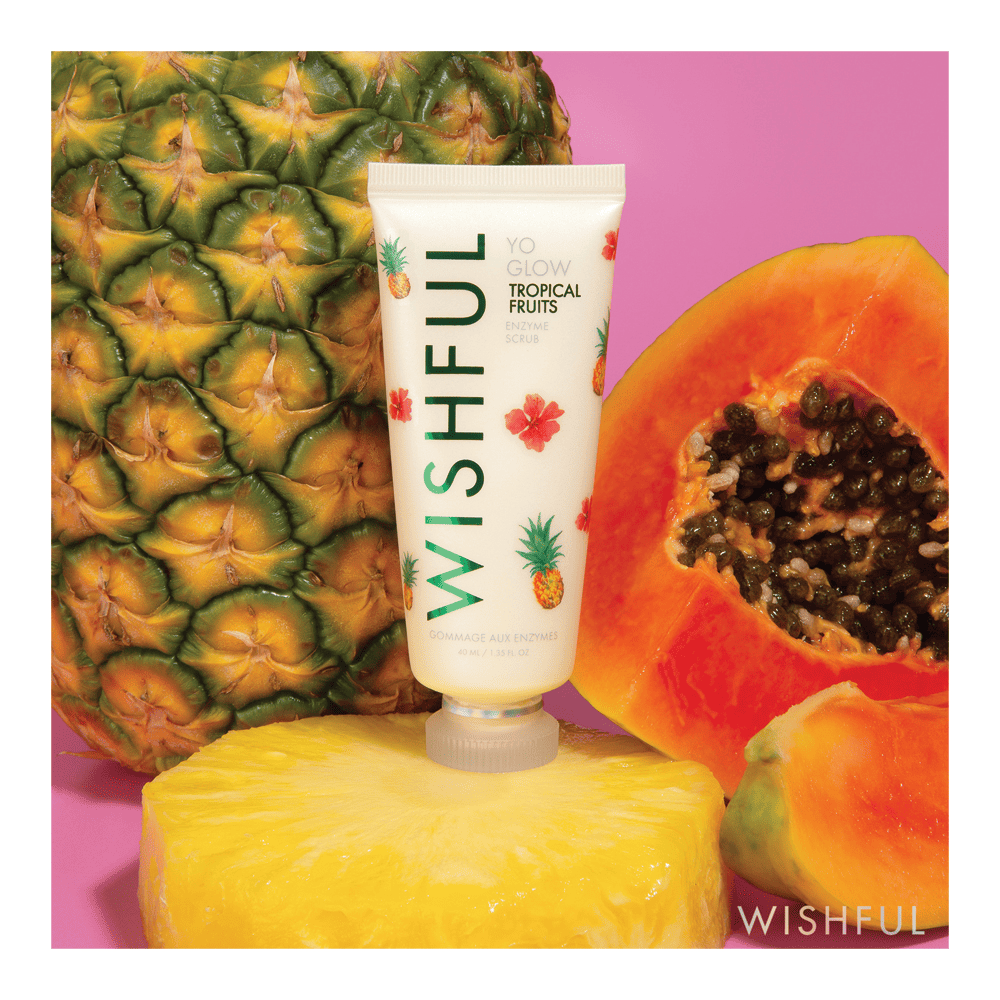 Yo Glow Tropical Fruits Enzyme Scrub (Limited Edition) • 40ml