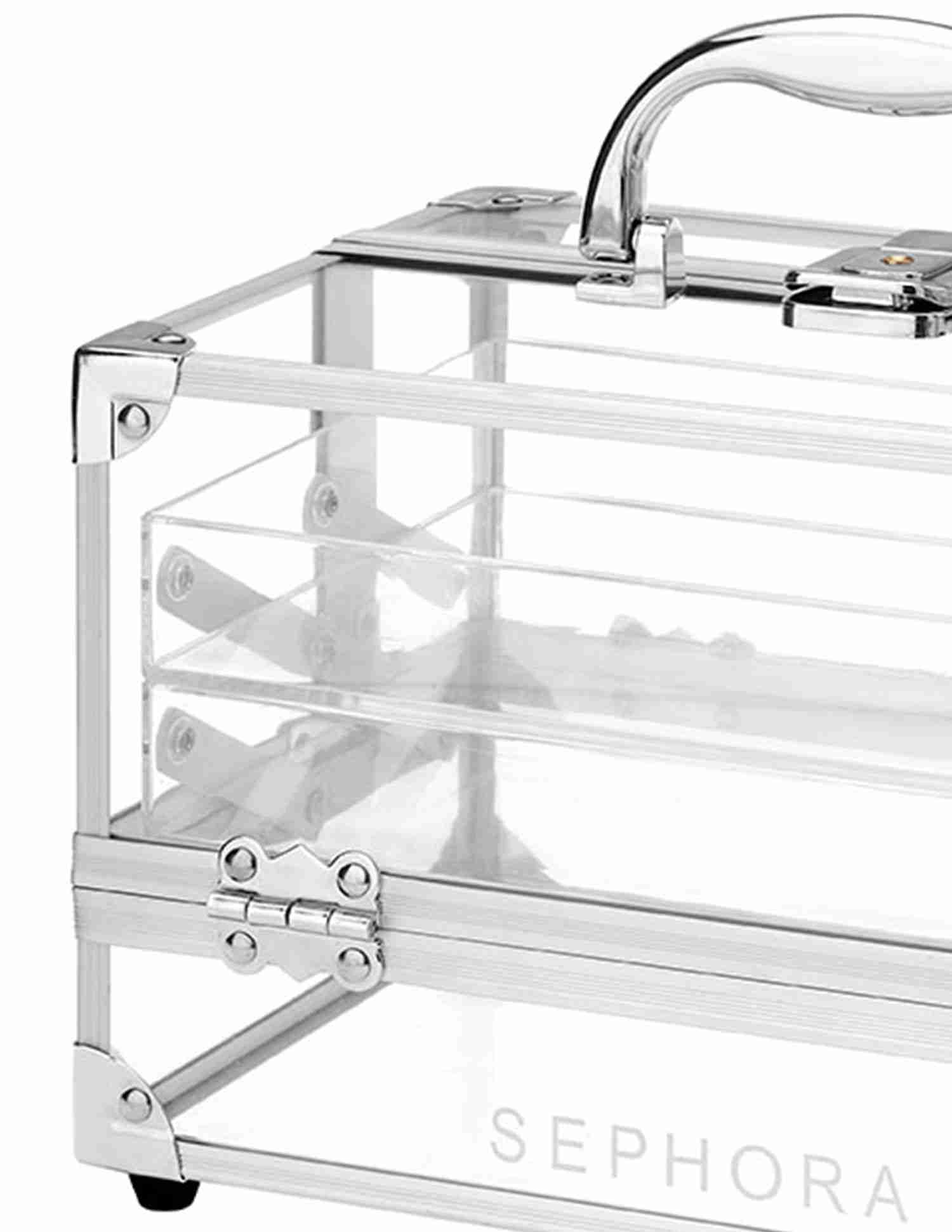 Clear Medium Traincase