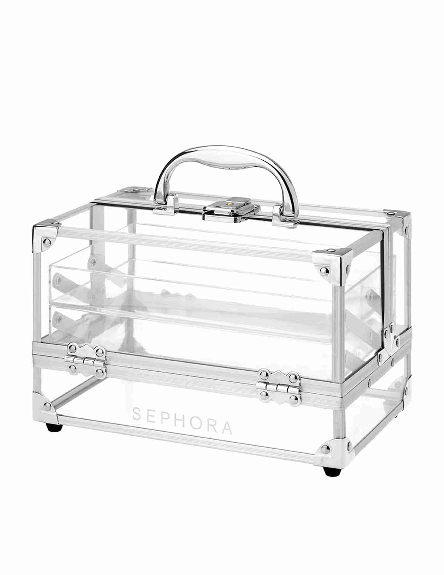 Clear Medium Traincase