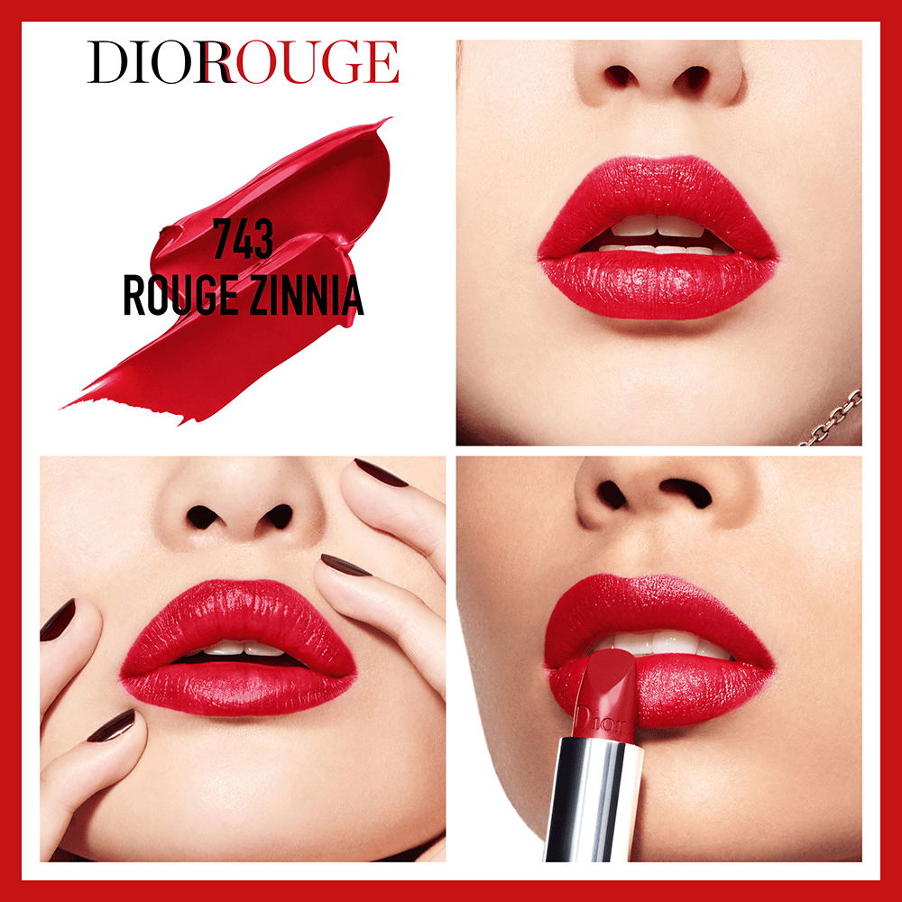 Rouge Dior • 743 Rouge Zinnia
