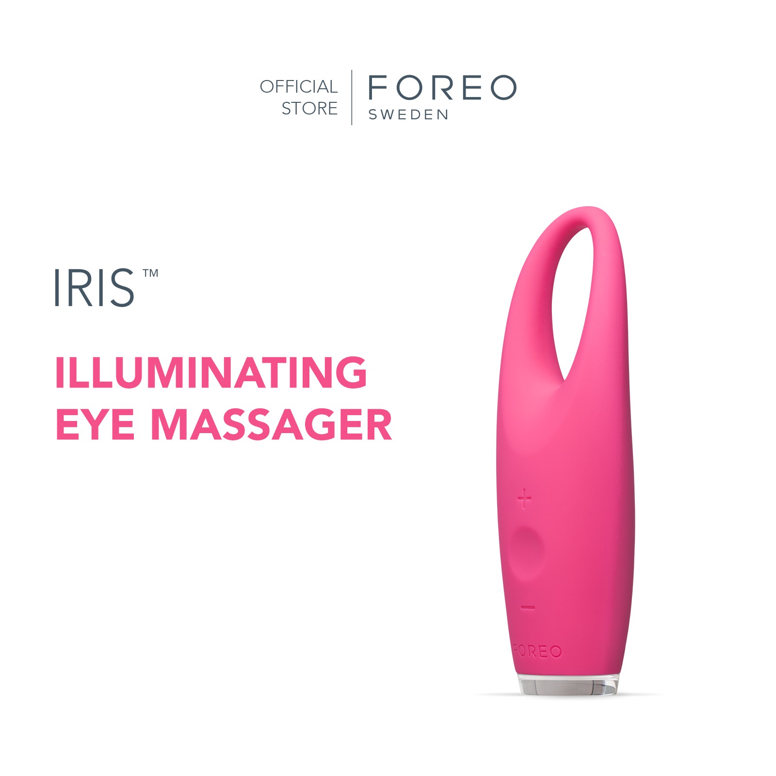 IRIS™ Illuminating Eye Massager • Magenta