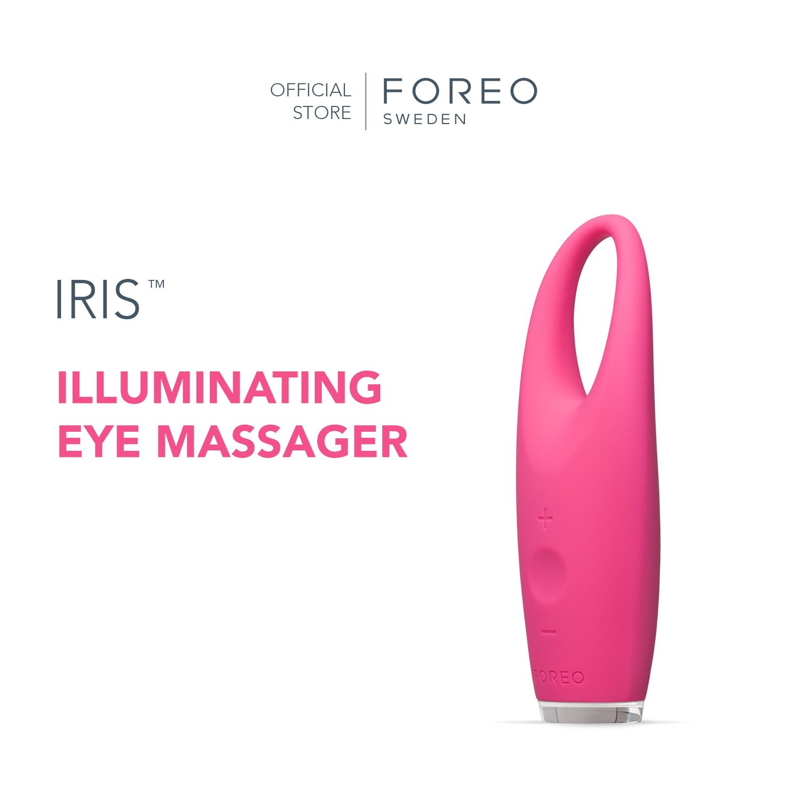 IRIS™ Illuminating Eye Massager • Magenta