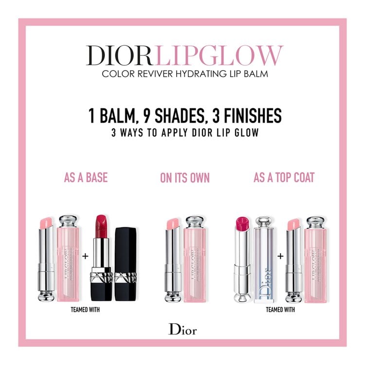 Dior Lip Glow • 010 Holo Pink