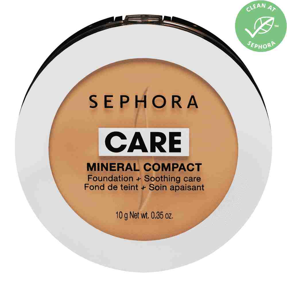 Care Mineral Compact Powder Foundation - Matte Finish & Soothing Effect • 28 Honey Medium