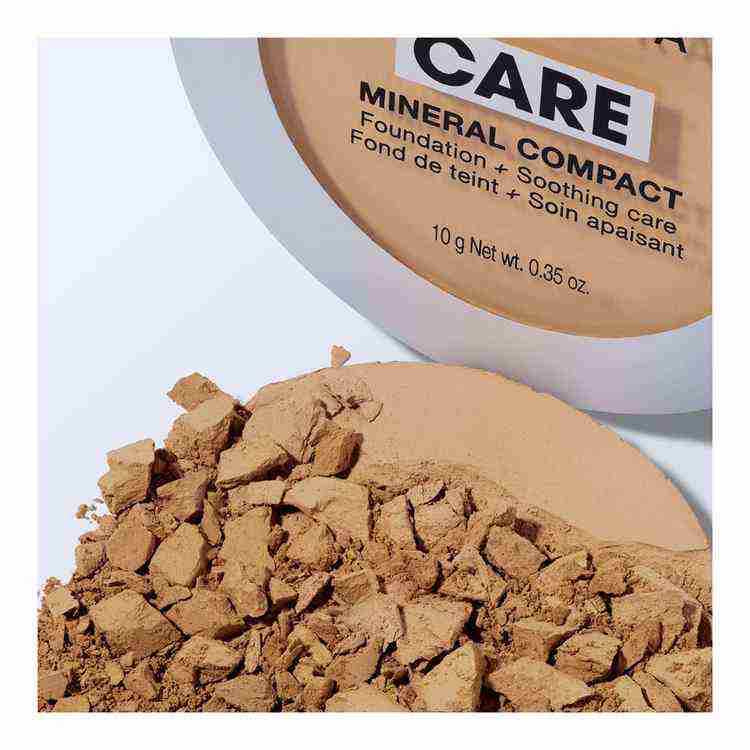 Care Mineral Compact Powder Foundation - Matte Finish & Soothing Effect • 28 Honey Medium