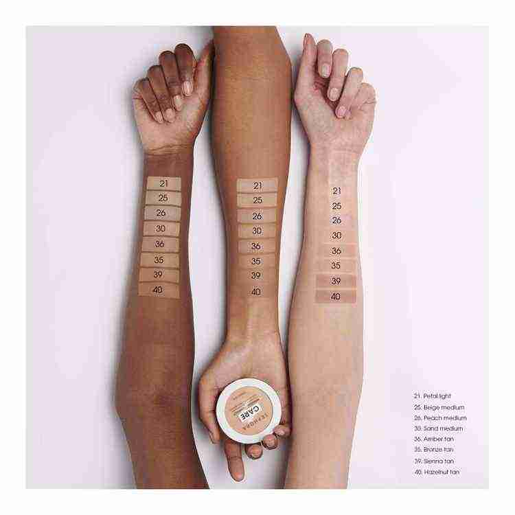 Care Mineral Compact Powder Foundation - Matte Finish & Soothing Effect • 38 Caramel Tan