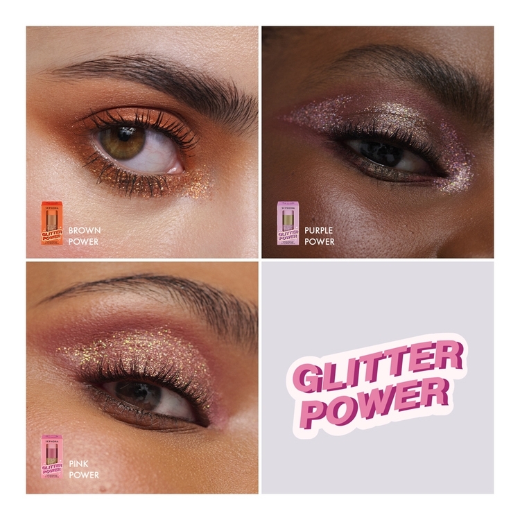 Glitter Power Multi-Use Shadows Wand Trio • Pink power