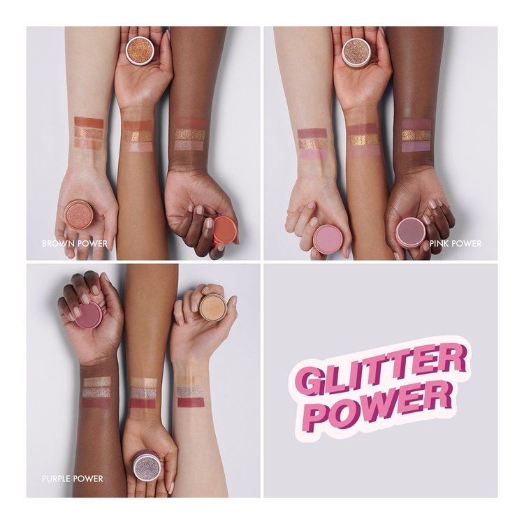 Glitter Power Multi-Use Shadows Wand Trio • Pink power