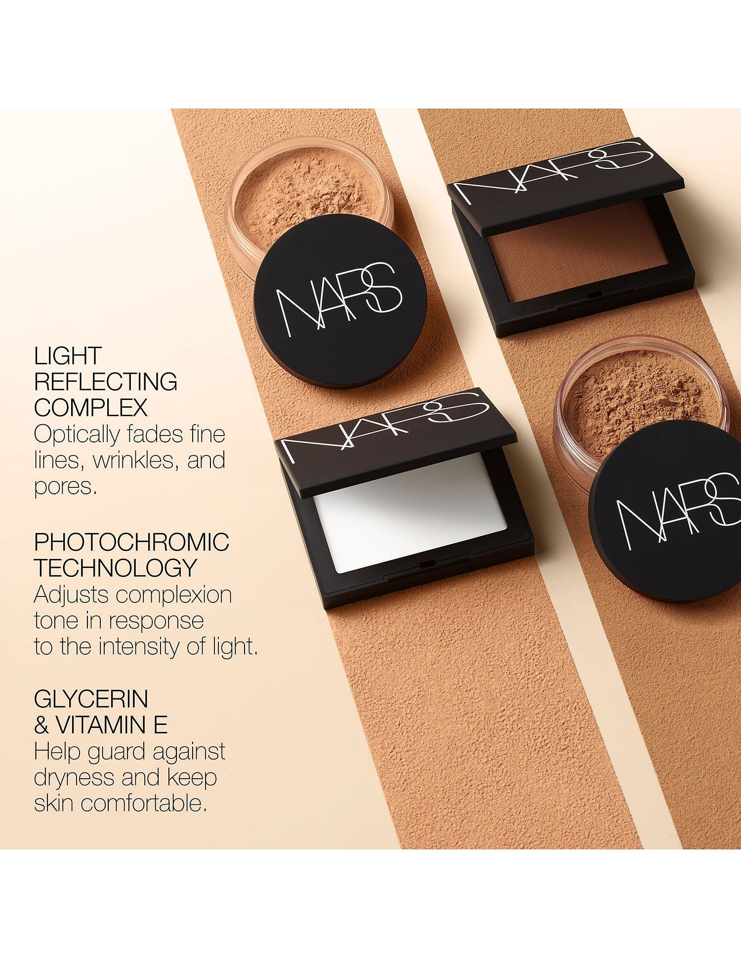 Mini Light Reflecting Setting Powder - Crystal • Pressed