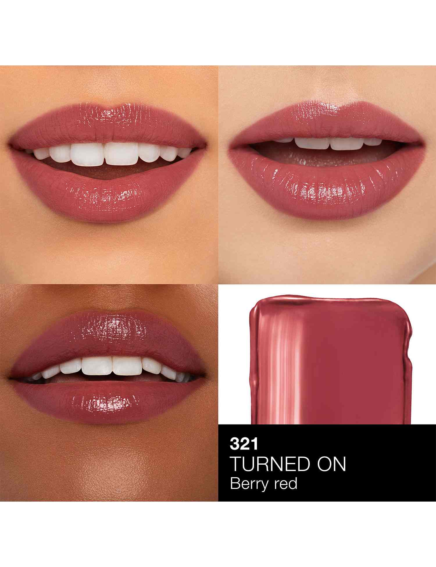 Afterglow Sensual Shine Lipstick • Turned On - 321