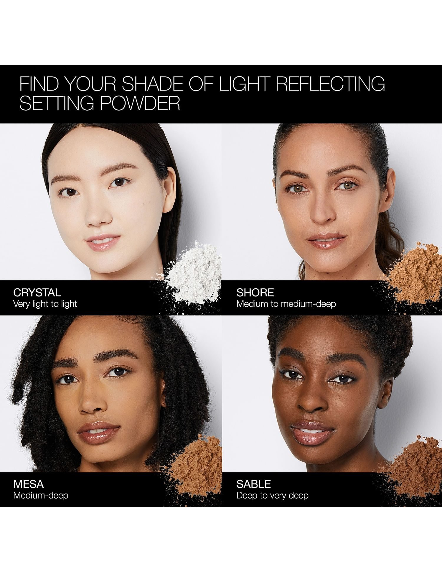 Light Reflecting Setting Powder - Crystal • Pressed