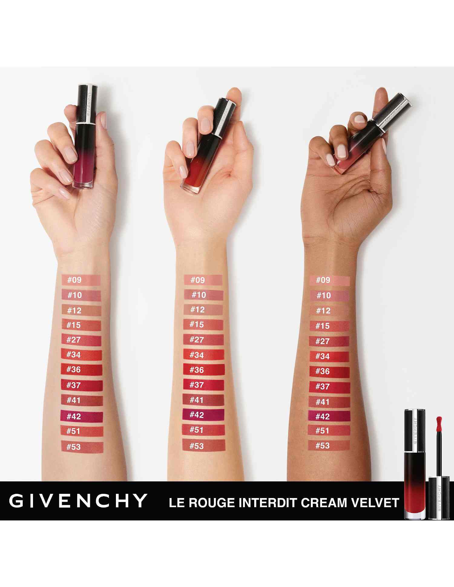 Le Rouge Interdit Cream Velvet Liquid Lipstick • N09 Beige Sable