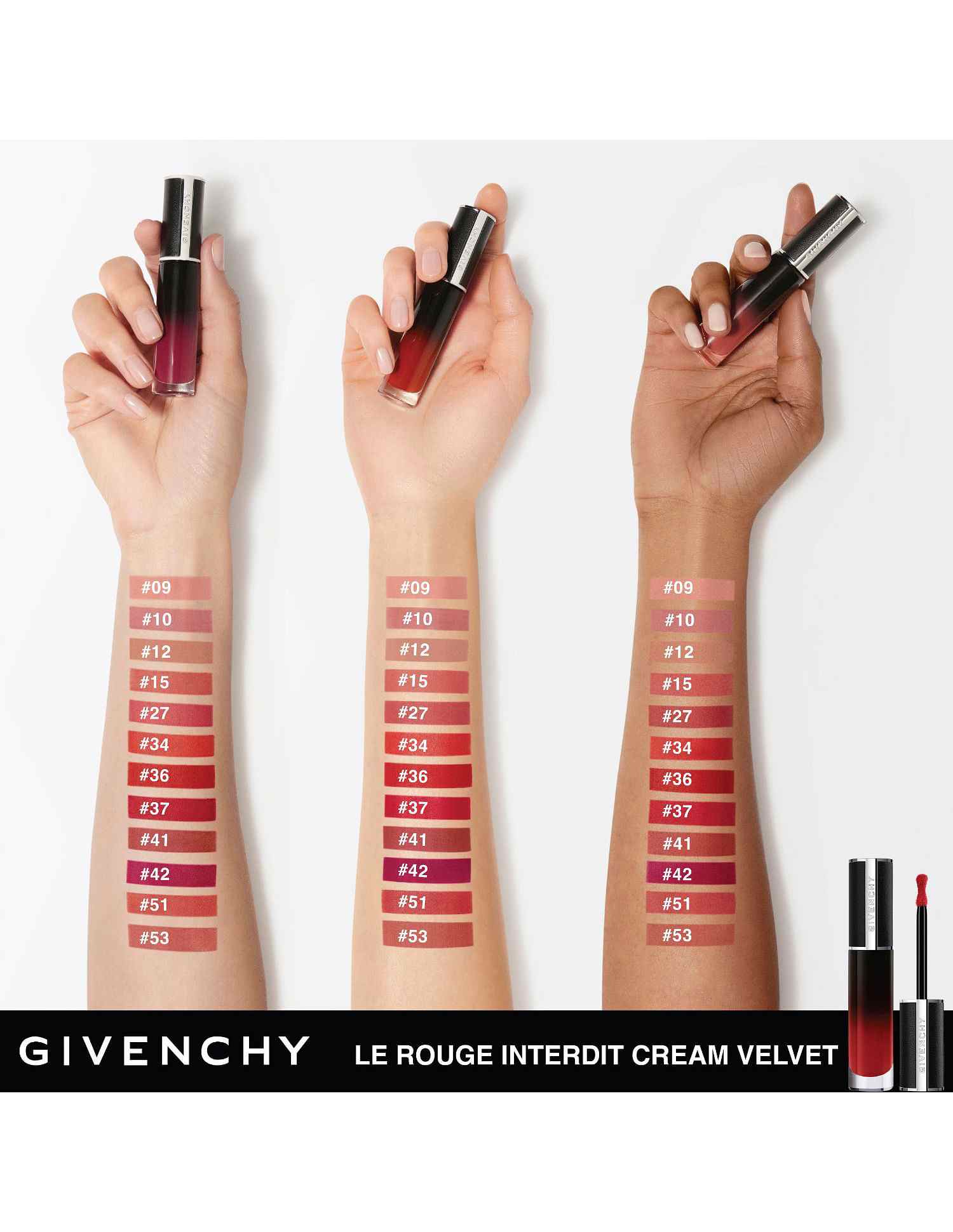 Le Rouge Interdit Cream Velvet Liquid Lipstick • N36 L'Interdit