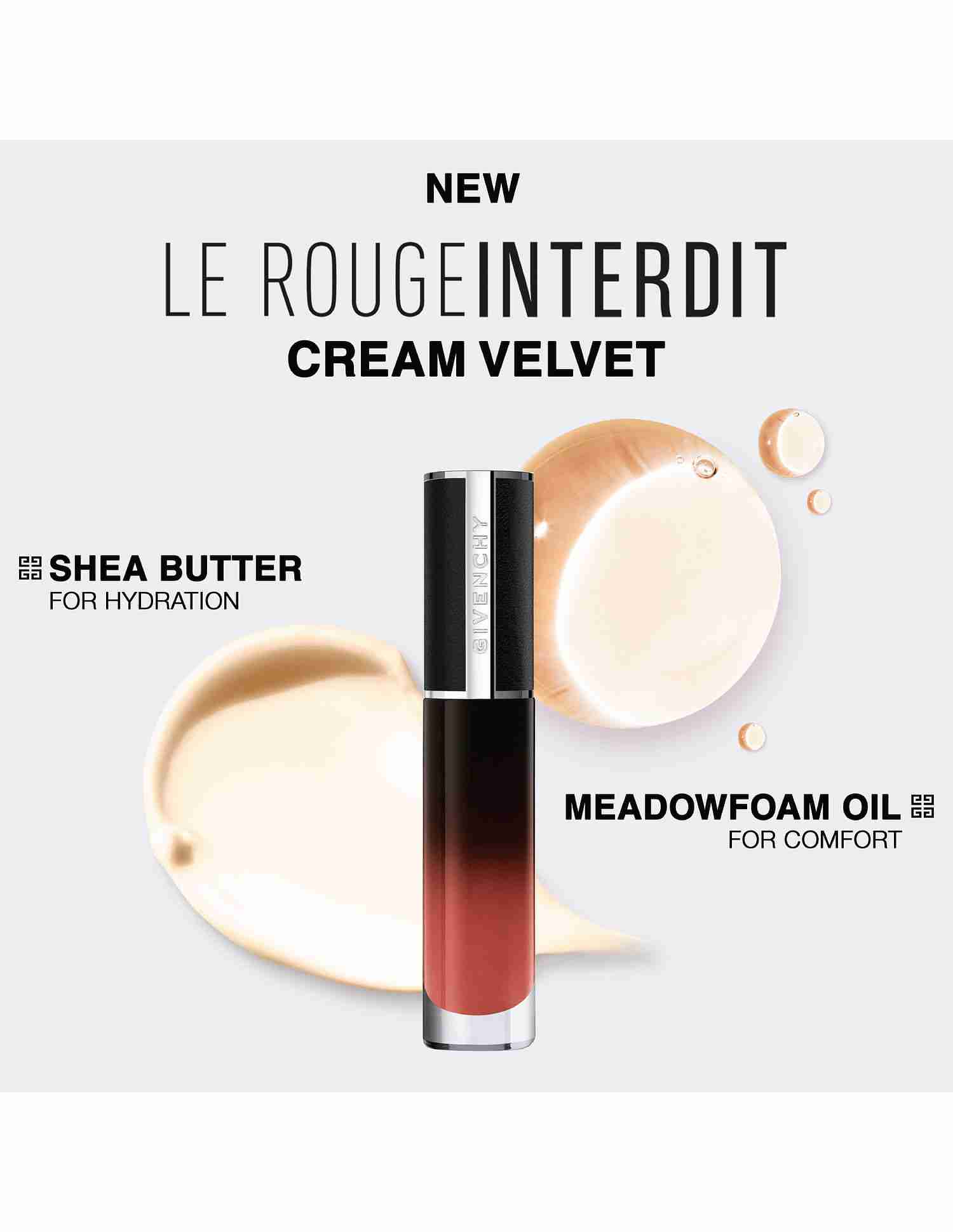 Le Rouge Interdit Cream Velvet Liquid Lipstick • N41 Brun Erable