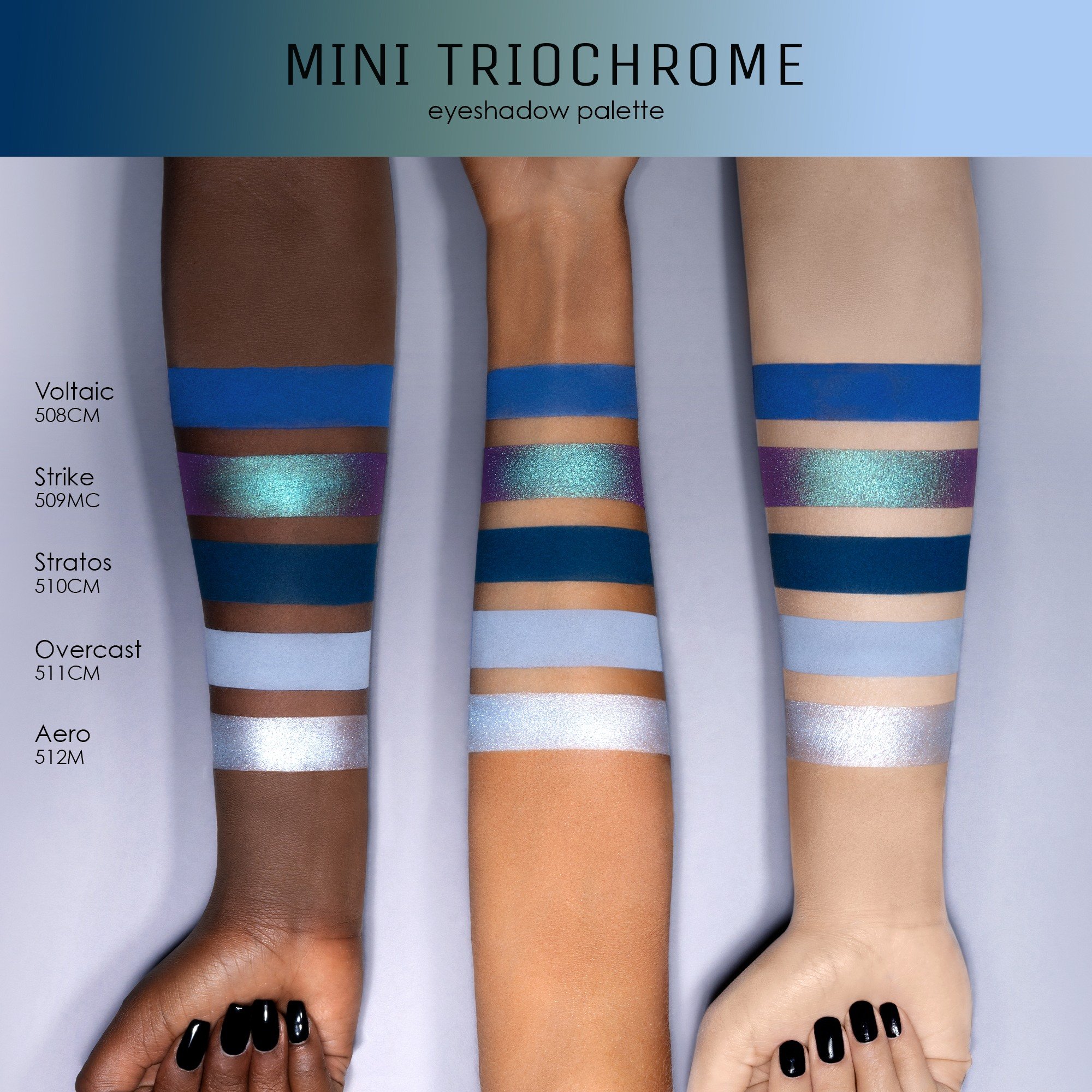 Mini Triochrome Eyeshadow Palette • 4g
