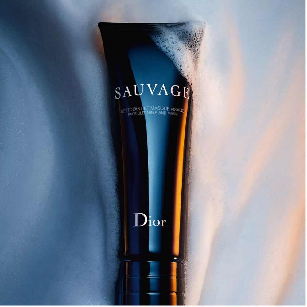 Sauvage Face Cleanser And Mask • 120ml
