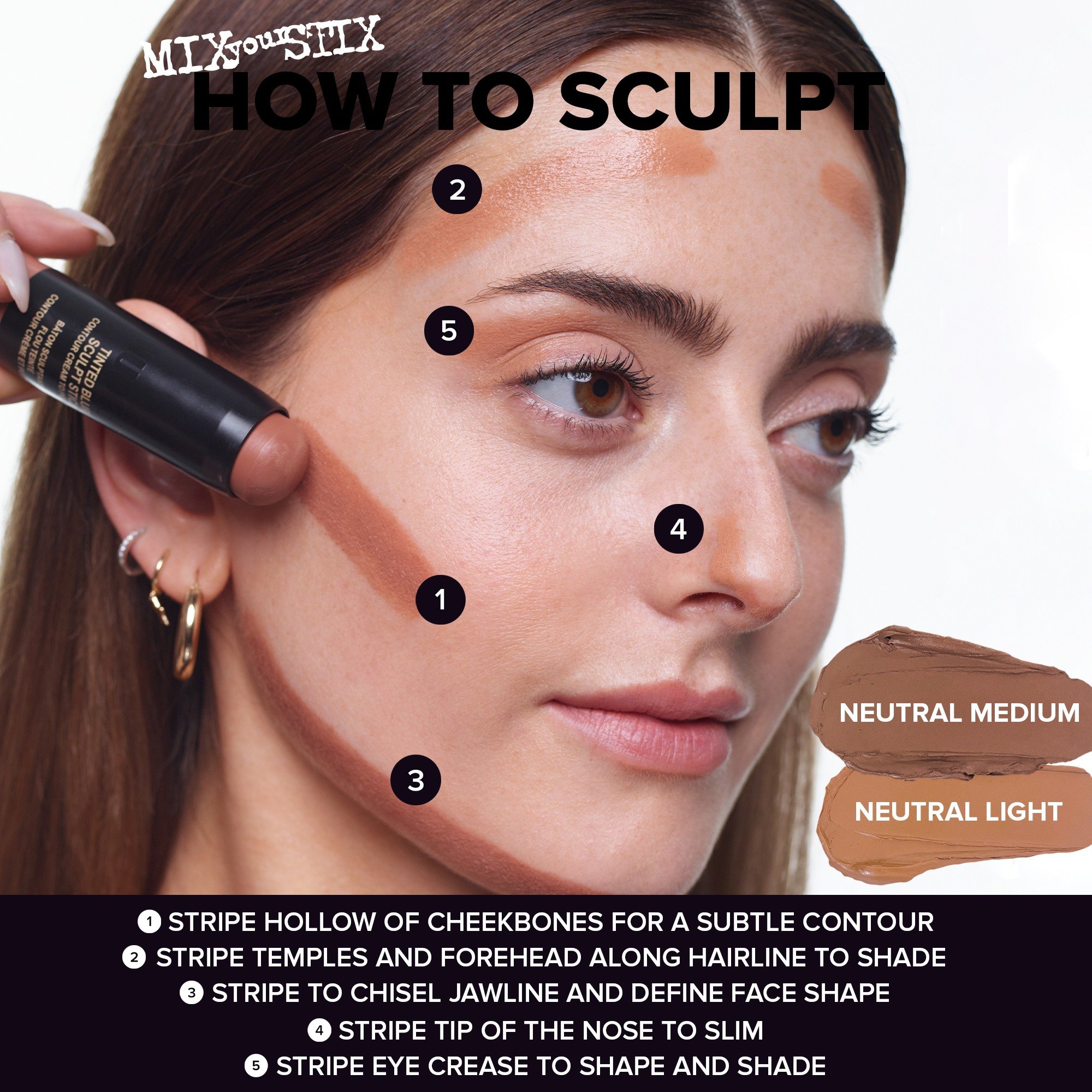 Tinted Blur Sculpt Stick • Light