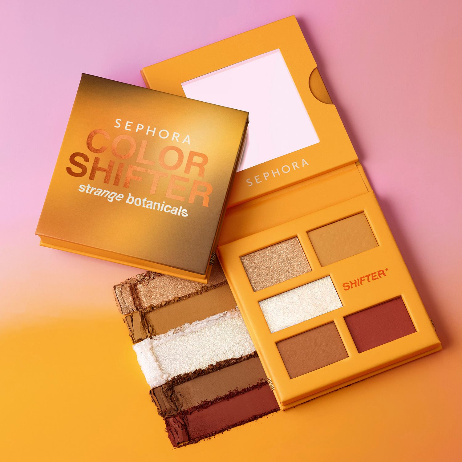 Color Shifter Strange Botanicals Eye Palette Hypnotic Yellow Sunflower