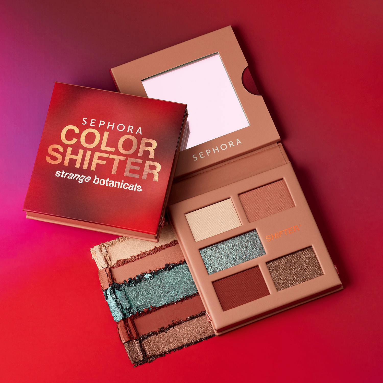 Color Shifter Strange Botanicals Eye Palette • Strange Red Poppy